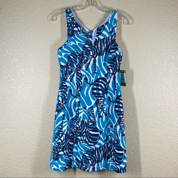 Lilly Pulitzer Madeline White Zebra Dress - Picture 1 of 5